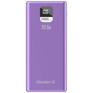 Bater&iacute;a Externa Power Bank 20000 Mah 22.5w Ucp20mpd Morada